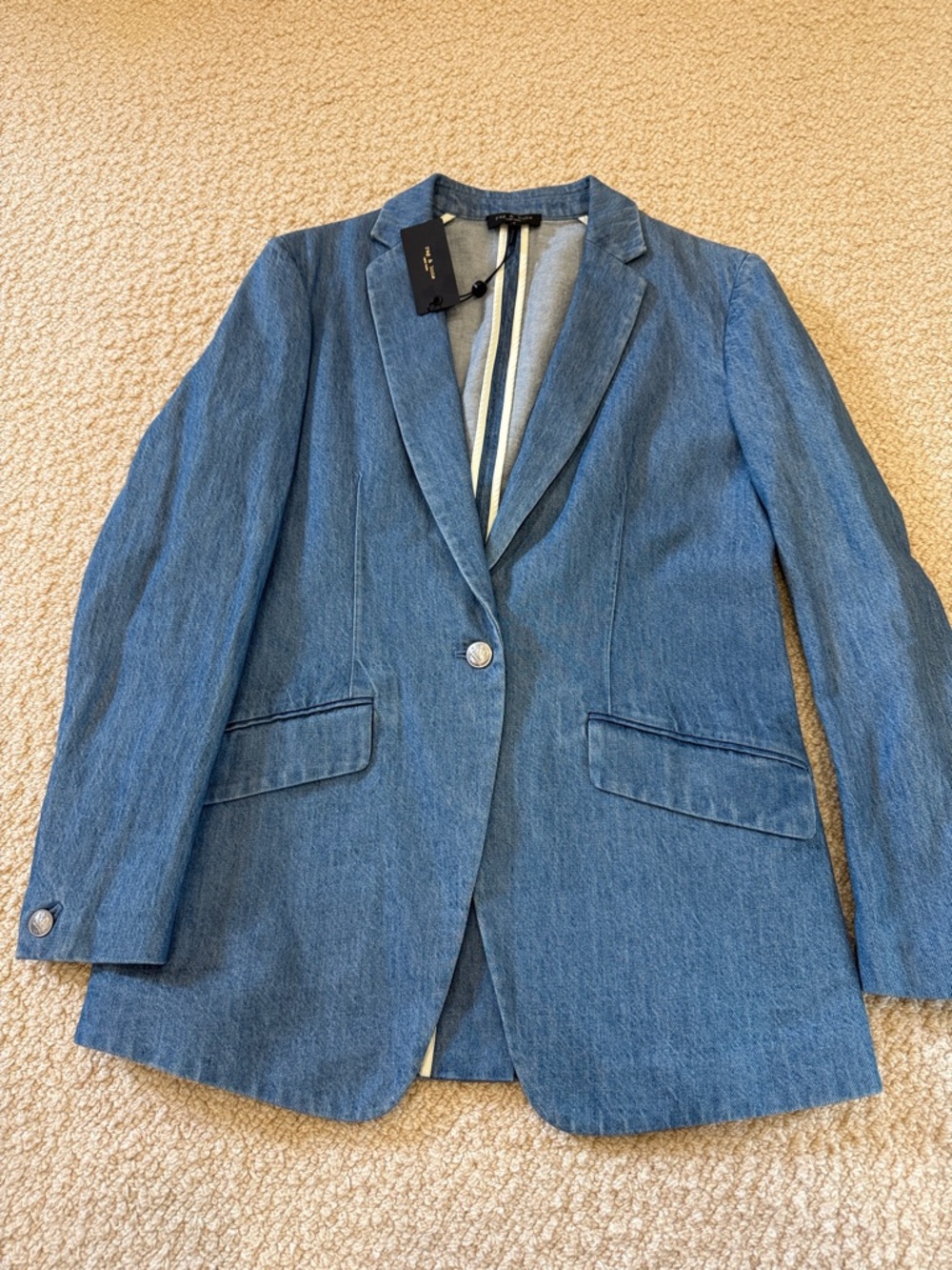 Rag & Bone Denim Women’s Single-Button Blazer